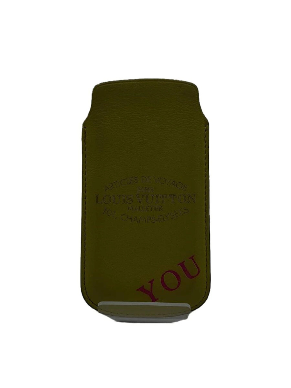 LOUIS VUITTON Card Case Wallet Yellow